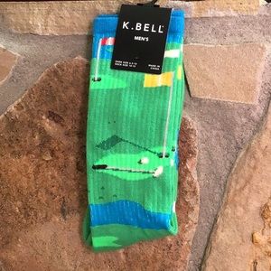 Men’s golf print socks